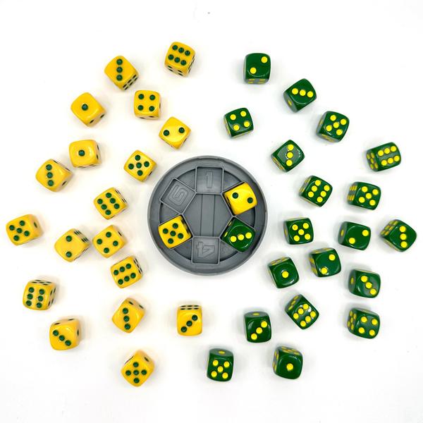 Imagem de Jogo de dados Big Discoveries Trash Dice em ritmo acelerado para 2 jogadores