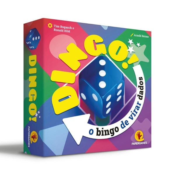 Imagem de Jogo De Dados Festivo Bingo De Virar Dados Dingo Papergames