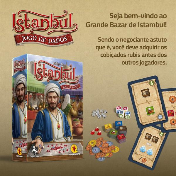 Imagem de Jogo de dados istanbul - papergames