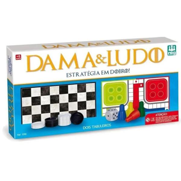 Imagem de Jogo de Dama e Ludo Nig 1059