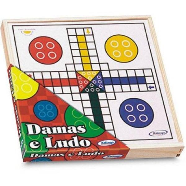 Imagem de Jogo de Damas e Ludo - Xalingo