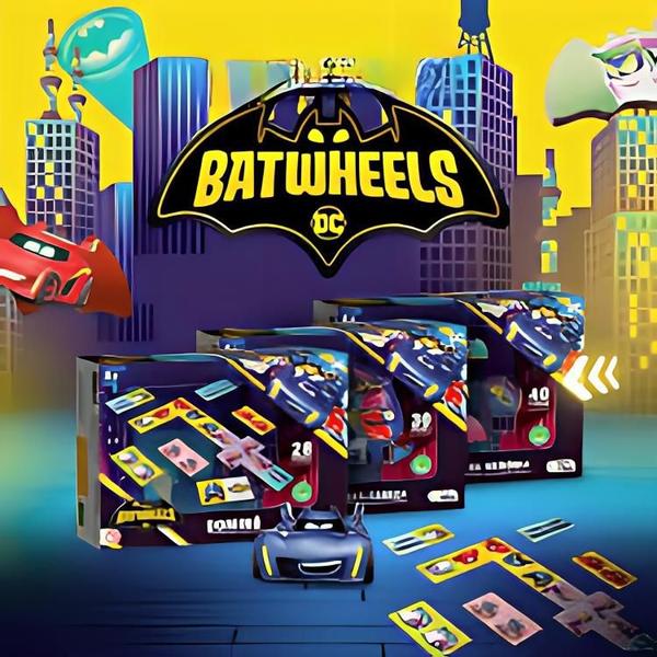 Jogo De Domino BatWheels Mdf 792333 Pais E Filhos Imagem de Jogo De Domino BatWheels Mdf 792333 Pais E Filhos