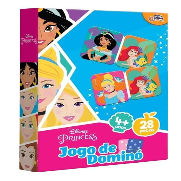 Jogo De Dominó Disney Princesas - Toyster 8009 Imagem de Jogo De Dominó Disney Princesas - Toyster 8009