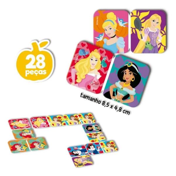 Jogo De Dominó Disney Princesas - Toyster 8009 Imagem de Jogo De Dominó Disney Princesas - Toyster 8009