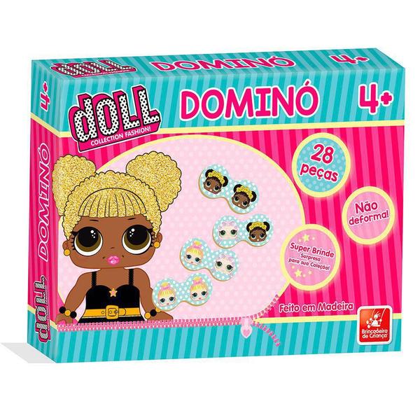 Jogo De Dominó Doll Em Madeira - 1928 - - Brincadeira De Crianca Imagem de Jogo De Dominó Doll Em Madeira - 1928 -