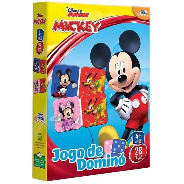 Imagem de Jogo de dominó Mickey Disney 28 peças