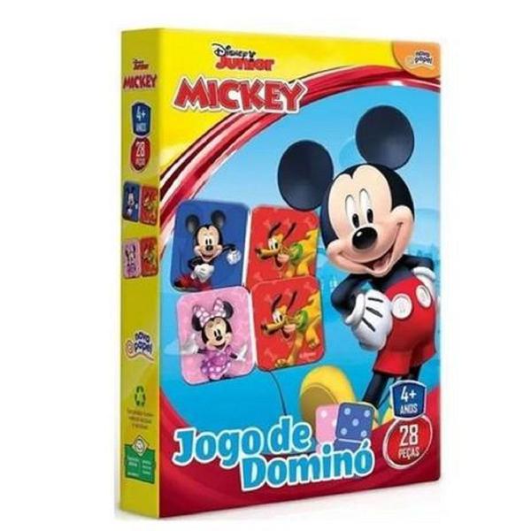 Imagem de Jogo De Dominó Mickey Disney Junior 28 Peças Brinquedo Educativo