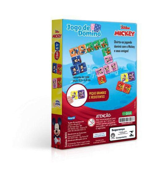 Jogo de dominó mickey disney toyster Imagem de Jogo de dominó mickey disney toyster