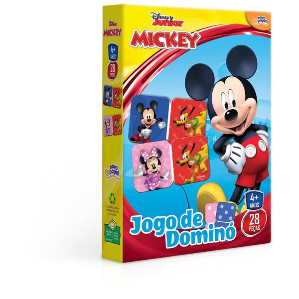 Jogo de dominó mickey - toyster 8003 Imagem de Jogo de dominó mickey - toyster 8003