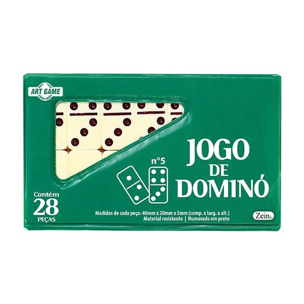 Jogo de Dominó no Estojo 28 Peças Jogo Para Viagens Passeios - Art Game Imagem de Jogo de Dominó no Estojo 28 Peças Jogo Para Viagens Passeios