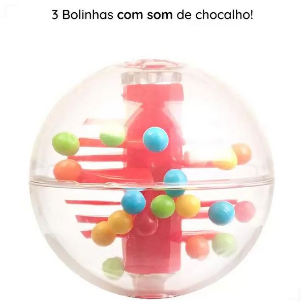 Imagem de Jogo de Encaixe Ball Tower Torre de Bolinhas Didático Maptoy