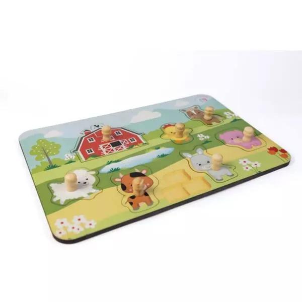 Jogo de Encaixe Fazendinha - Edukabrink Imagem de Jogo de Encaixe Fazendinha