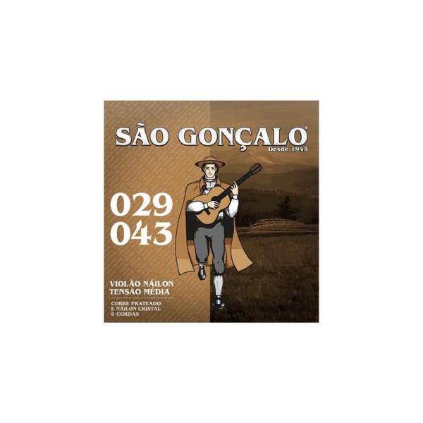 Jogo de Encordoamento Nylon Cristal P/violao 0.029 2 pacotes Sao Goncalo - São Gonçalo Imagem de Jogo de Encordoamento Nylon Cristal P/violao 0.029 2 pacotes Sao Goncalo
