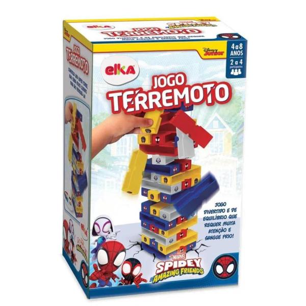 Imagem de Jogo de Equilíbrio Terremoto Spidey Brinquedos Elka