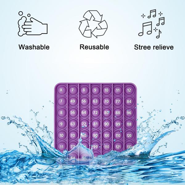 Jogo de estourar a mesa de multiplicação Fidget Toy Proweber 12x12 Imagem de Jogo de estourar a mesa de multiplicação Fidget Toy Proweber 12x12