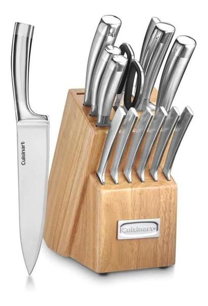 Imagem de Jogo De Facas Cuisinart 15 Peças C99Ss-15P Inox