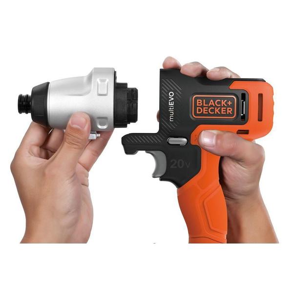 Imagem de Jogo de Ferramentas Black & Decker Matrix 20V com 6 Cabeçotes Combinados Bivolt MTX20K6A-BR