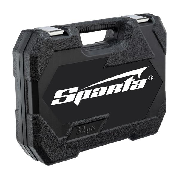 Jogo de Ferramentas Encaixe 1/2pol. Maleta Plastica 32pcs - Sparta