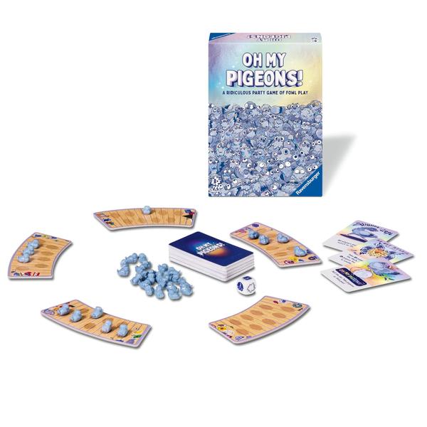 Imagem de Jogo de festa Ravensburger Oh My Pigeons! Família engraçada com mais de 8 anos