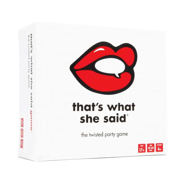 Imagem de Jogo de festa That's What She Said para maiores de 17 anos com cartões de 400 frases