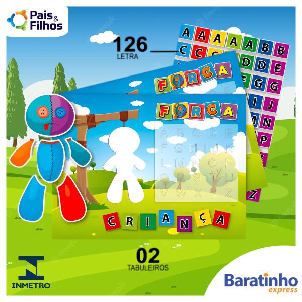 Imagem de Jogo De Forca Infantil Educativo Interativo Pais & Filhos