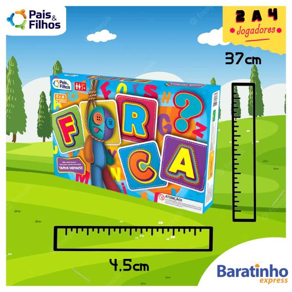 Imagem de Jogo De Forca Infantil Educativo Interativo Pais & Filhos