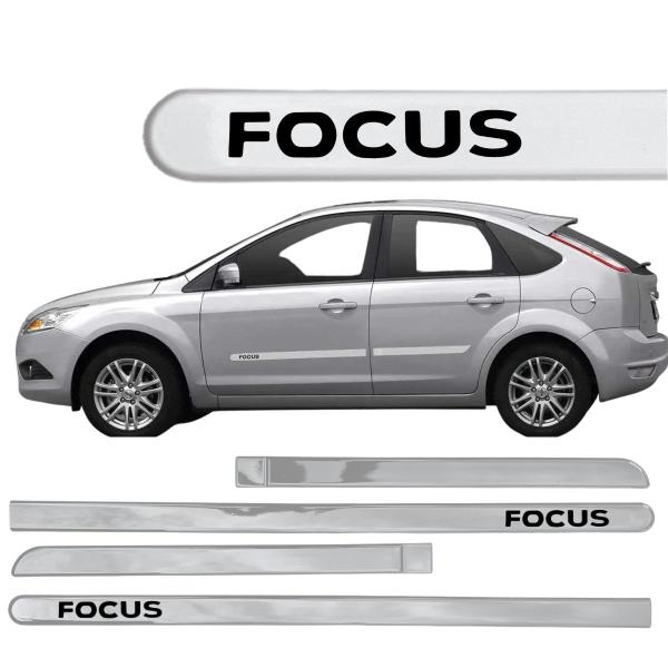 Imagem de Jogo de Friso lateral Slim Lateral Ford Focus 2008 A 2013