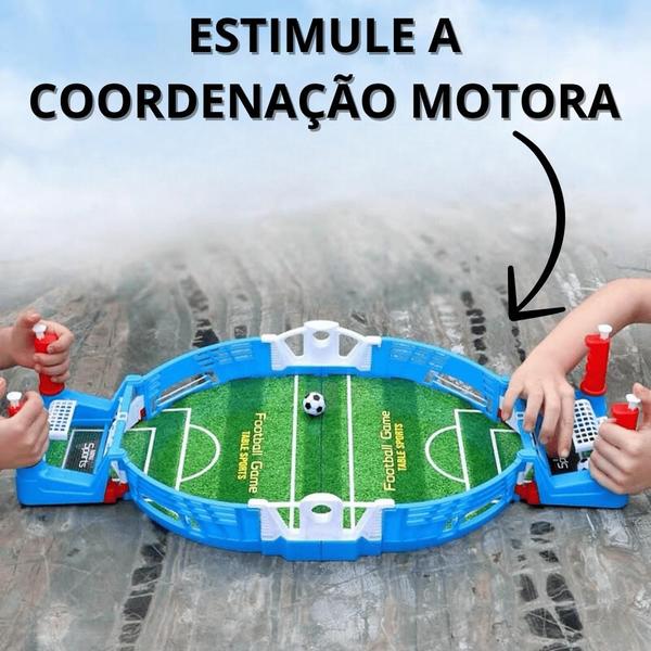 Imagem de Jogo de Futebol De Mesa Golzinho De Brinquedo Jogos Infantis Divertido Soccer Menino Menina criança