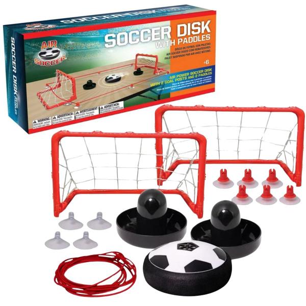 Jogo de Futebol Kit Disco Flutuante com Traves e Rebatedores - Futebol e Magia Imagem de Jogo de Futebol Kit Disco Flutuante com Traves e Rebatedores