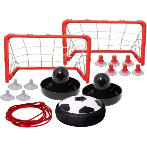 Jogo de Futebol Kit Disco Flutuante com Traves e Rebatedores - Futebol e Magia Imagem de Jogo de Futebol Kit Disco Flutuante com Traves e Rebatedores