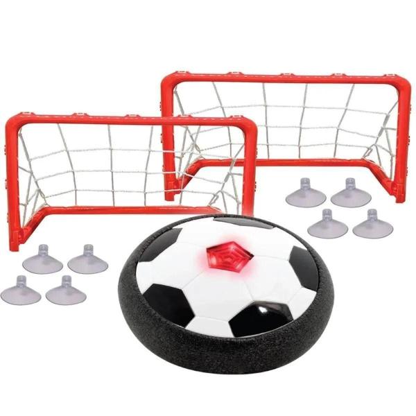Jogo de Futebol Kit Disco Flutuante com Traves e Rebatedores - Futebol e Magia Imagem de Jogo de Futebol Kit Disco Flutuante com Traves e Rebatedores