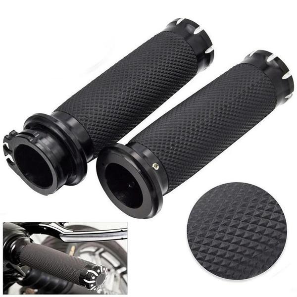 Imagem de Jogo de Grips de Borracha para Guidão de Harley Sportster 883/1200 - 1" (25mm)