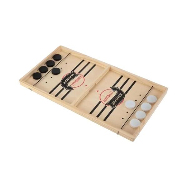 Jogo de Hóquei de Mesa com Estilingue Rápido - Brinquedo Interativo para Família Imagem de Jogo de Hóquei de Mesa com Estilingue Rápido - Brinquedo Interativo para Família