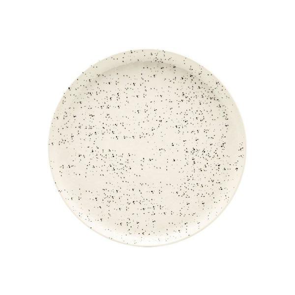 Imagem de Jogo de Jantar e Chá Flat Chuvisco 30 Peças de Cerâmica Off White Oxford