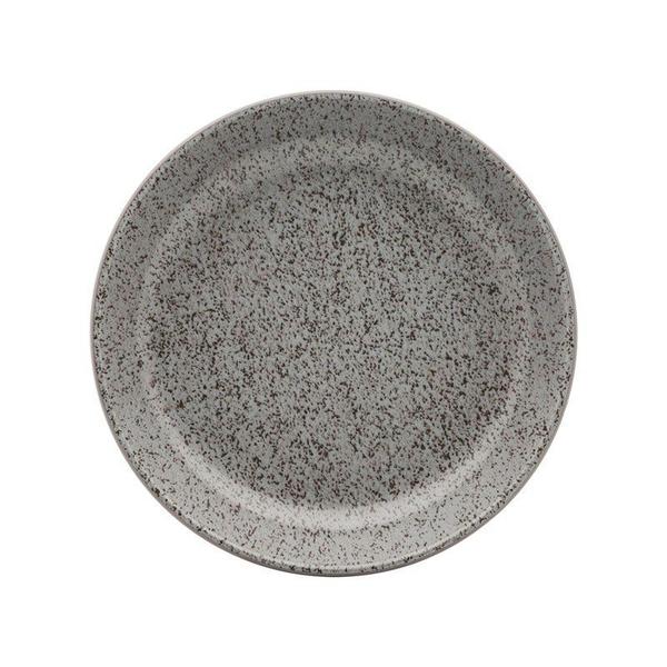 Imagem de Jogo de Jantar Flat Gray 18 Peças de Cerâmica Cinza Oxford