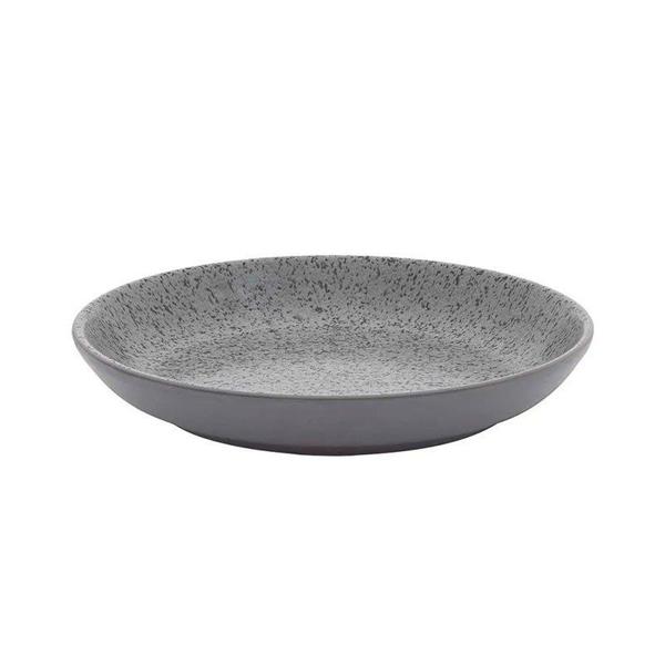 Imagem de Jogo de Jantar Flat Gray 18 Peças de Cerâmica Cinza Oxford
