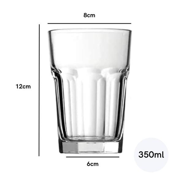 Jogo De Jarra Com Tampa E 6 Copos De Vidro Suco Água - ORIGINAL Imagem de Jogo De Jarra Com Tampa E 6 Copos De Vidro Suco Água