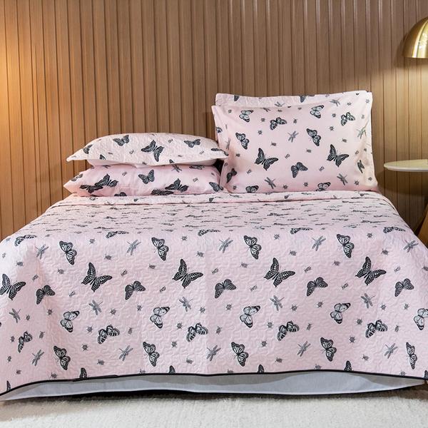 Imagem de Jogo De Lençol Cama Queen 3 Pçs C/ Elastico Basic Estampado