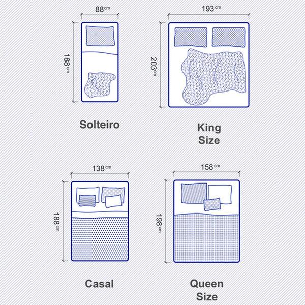 Imagem de Jogo de Lençol Cama Queen Box 3 Peças Liso 1,98m x 1,58m x 30cm - Diversas Cores