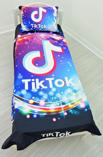 Imagem de Jogo De Lençol Cobre Leito E Fronha Infantil Tiktok Mod. 1 ls-tt1