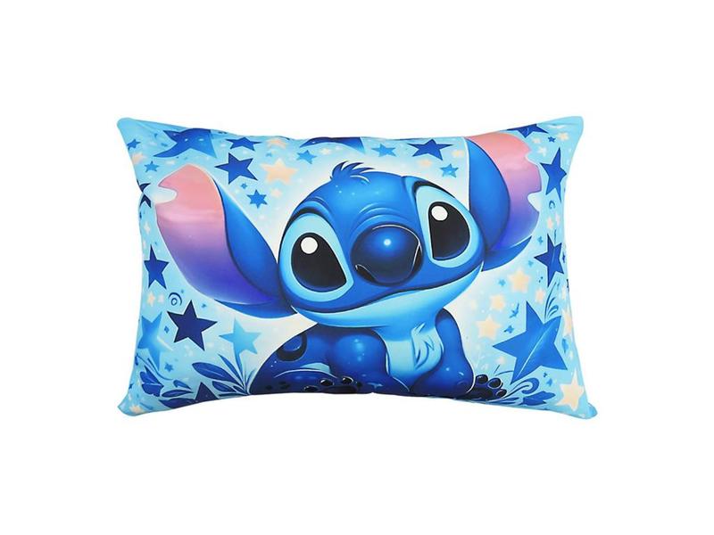 Jogo De Lençol Cobre Leito Fronha Stitch Infantil Decorativo - Fantasia Bras Imagem de Jogo De Lençol Cobre Leito Fronha Stitch Infantil Decorativo