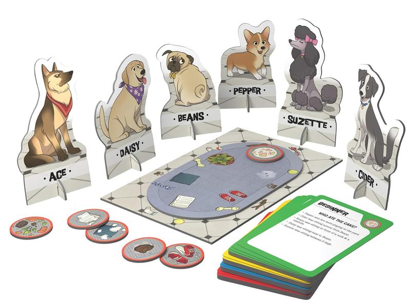 Imagem de Jogo de lógica ThinkFun Dog Crimes para crianças maiores de 8 anos com 40 Chal.