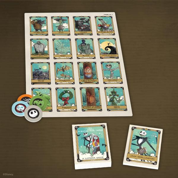 Imagem de Jogo de loteria Disney Tim Burton's The Nightmare Before Christmas