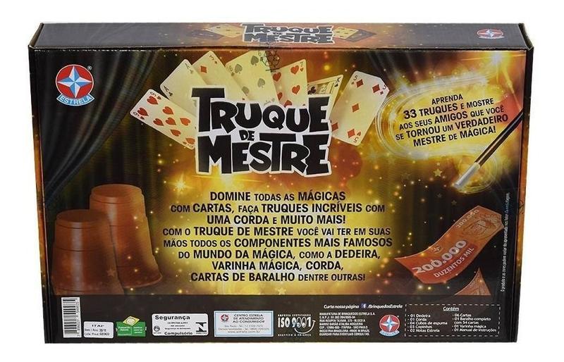 Imagem de Jogo De Mágica Truque De Mestre - Estrela Brinquedos