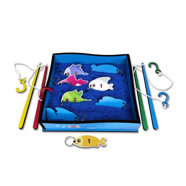 Jogo De Matemática Pescando Peixinhos - BABEBI Imagem de Jogo De Matemática Pescando Peixinhos - BABEBI