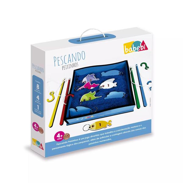 Jogo De Matemática Pescando Peixinhos - BABEBI Imagem de Jogo De Matemática Pescando Peixinhos - BABEBI