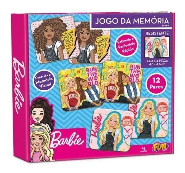 Imagem de Jogo De Memória 54 Cartelas - Barbie - Grow 04171