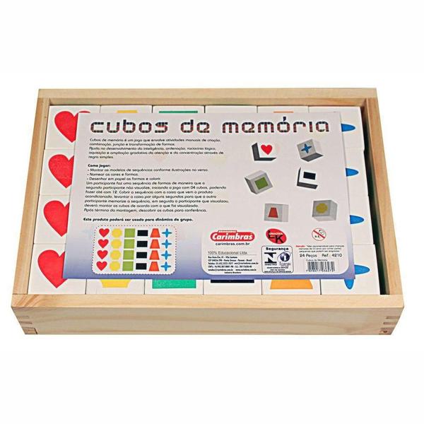 Jogo De Memória Educativo Cubos Para Atividade Método Teacch - Carimbras Imagem de Jogo De Memória Educativo Cubos Para Atividade Método Teacch