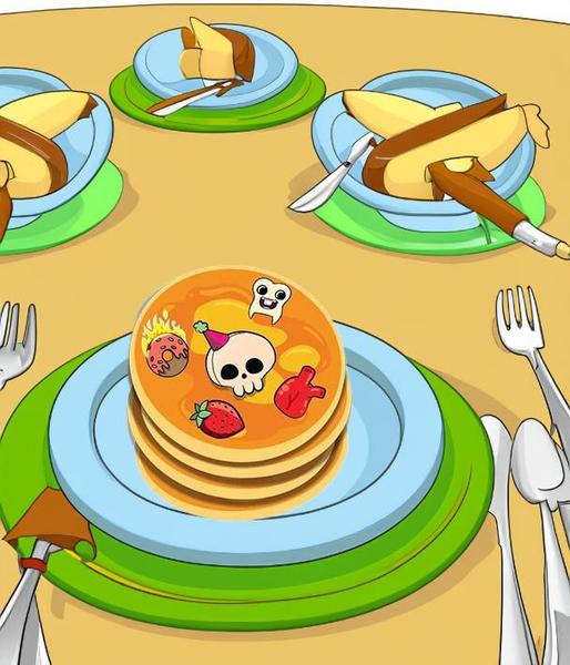 Imagem de Jogo de mesa dobble anarchy pancakes - dob301