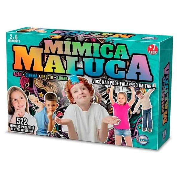 Imagem de Jogo De Mesa Educativo Mímica Maluca - Toia 12162